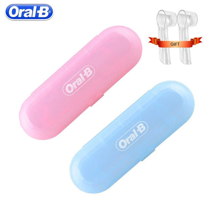 Oral B – étui de voyage Original, boîte de rangement pour poignée de brosse à dents électrique Portable, couvercle Anti-poussière pour Oral B D12 DB5010 ORDB5510K D100