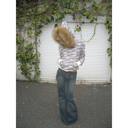 Jean fourreau taille haute pour femme, pantalon évasé en denim, vintage, slim, style streetwear rétro Y2K, surintendant ser, Harajuku, printemps 2025