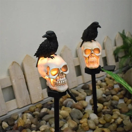 Modules d'Éclairage d'Extérieur pour Halloween, Décoration de Jardin, Fantôme, Horreur, Grimace, pour Cour, Maison, Vacances