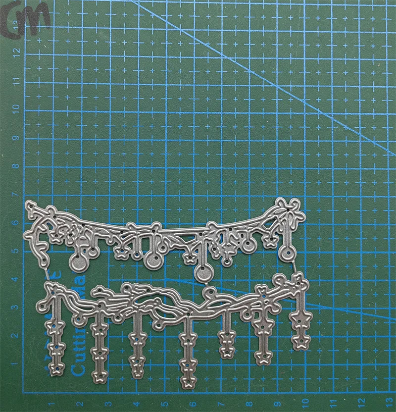 Matrices de découpe en métal cloche de noël, père noël ...