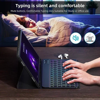 Housse de clavier rétro-éclairé pour Huawei MatePad SE 11 pouces