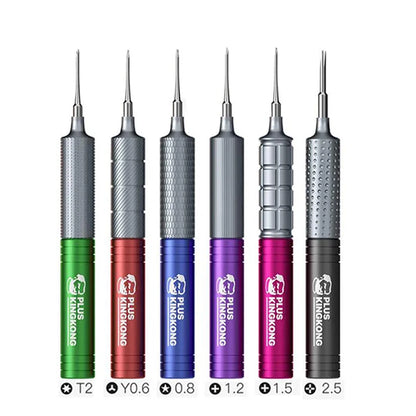 Kit de tournevis de réparation universel pour l'entretien des tablettes de téléphone portable, mécanique KING KONG PLUS, pilotes de boulons à ouverture Extra dure