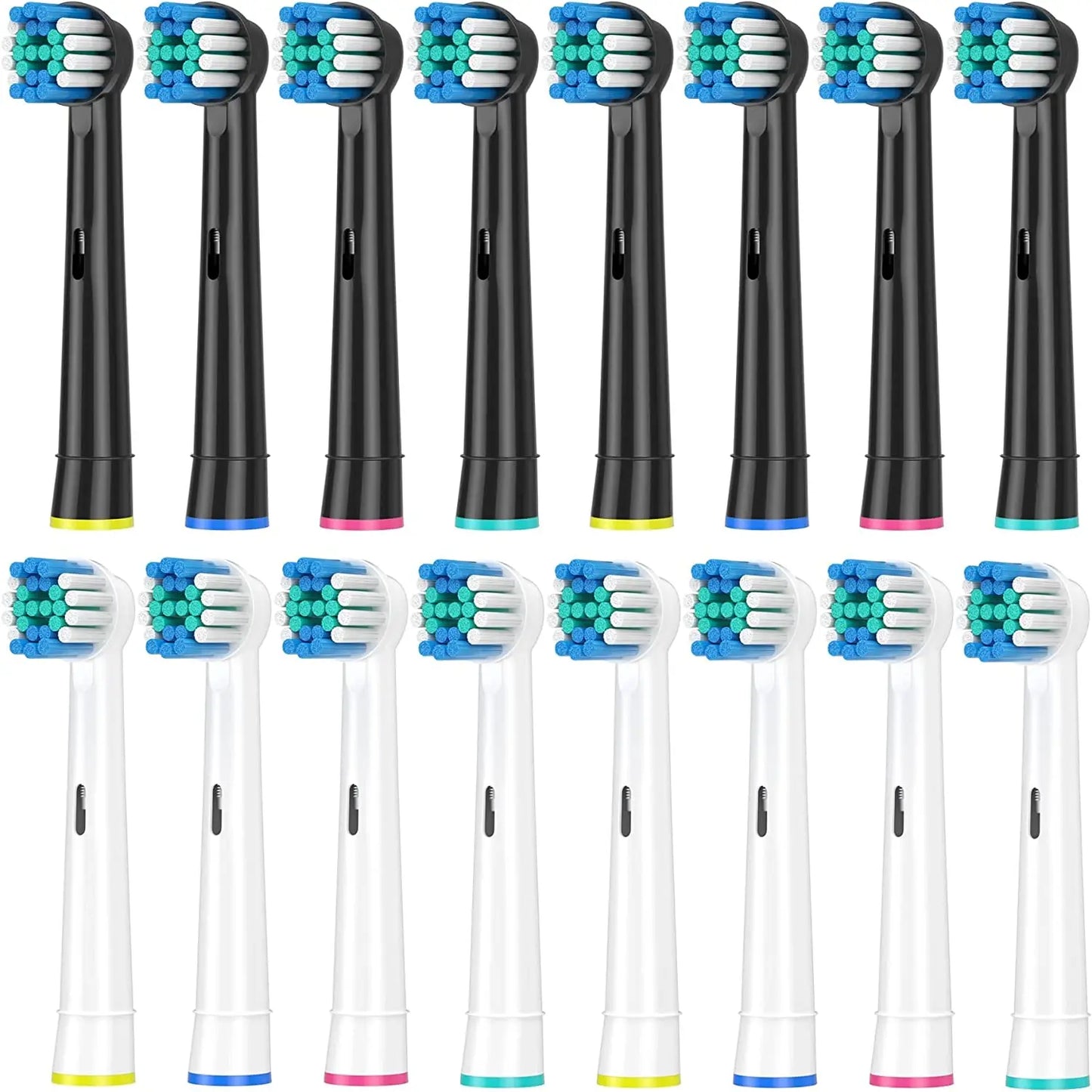 Tête de brosse à dents Compatible avec la brosse à dents électrique Oral b Braun, têtes de brosse de remplacement de précision pour Pro Smart Genius, Effici