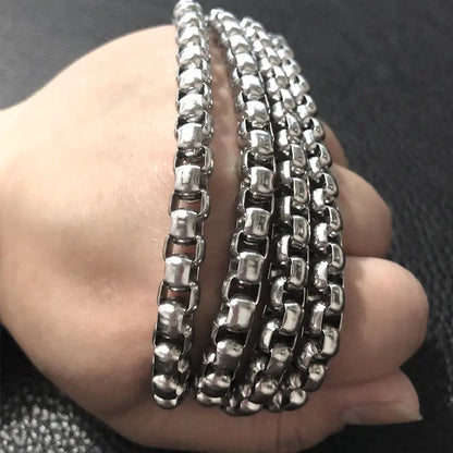 Bracelets à pendentifs tête de Dragon EDC, fouet d'auto-défense, collier en acier titane, chaîne à la mode, Gadgets de taille pour garçons, cadeaux Cool