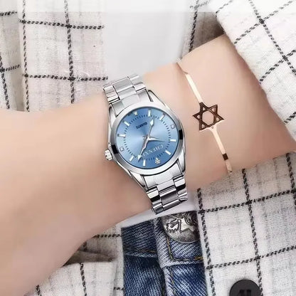 CHENXI 021B montre à Quartz pour femmes mode élégante étanche bracelet en acier inoxydable