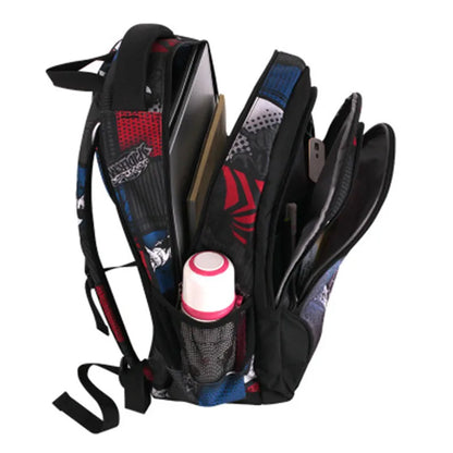 Sac à Dos d'École Orth4WD Imperméable pour Garçon et Fille,