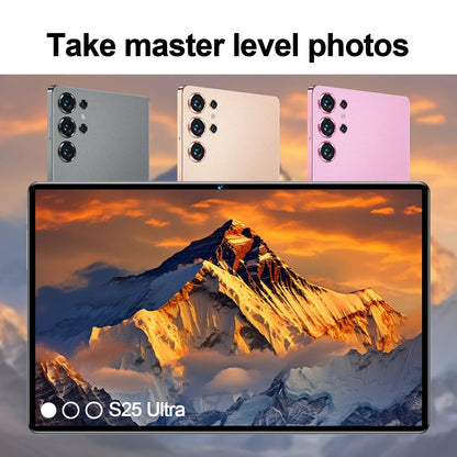 tablette originale Pad S25 Ultra 10.1 pouces + Hd Android 15 Wifi Gps