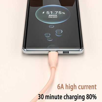 UGOURD câble de charge rapide USB-Type C à C en silicium liquide 66W USB vers C PD 60W 45W 27W