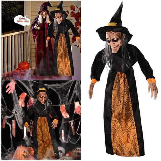 Décor de Fantôme de Sorcière d'Halloween,