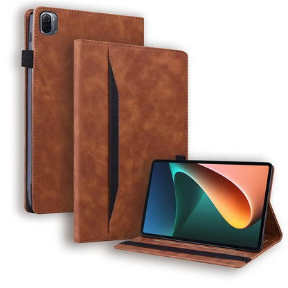 Pour Xiaomi Pad 5 6 Coque 11 pouces couverture en cuir d'affaires pour Funda Mi Pad 5 6 Pro étui pour Redmi Pad SE étui portefeuille support