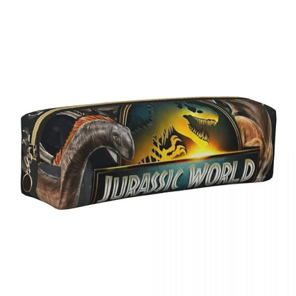 Jurassic World – trousses à crayons avec Logo dinosaure,