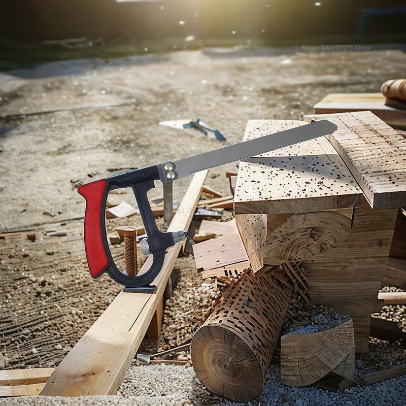 Kit de scie à main polyvalente avec scie à métaux en acier pour métal, bois, verre, Mini ensemble d'outils de bricolage pour l'artisanat et la modélisation du bois
