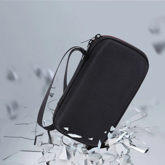 Hard Carrying Case for ANBER Alfred Retro Game Console Travel Storage Holder with SD Card Mesh Bag Portable Bag RG35XX H RG353M