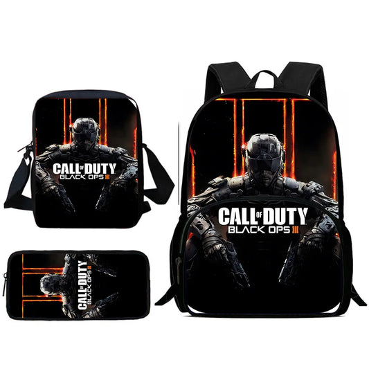 Sacs à dos  Calls of Duty, trousse à crayons,
