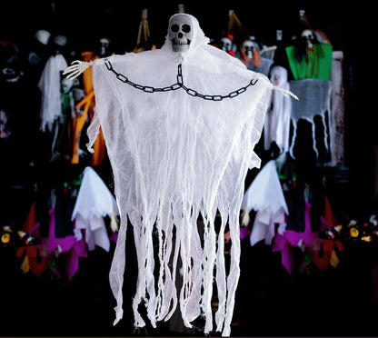 Prishbmesurost in jos planchers y Skull Prop, Seton Electric Modules Toy, Glowing Eye Sound Butter, Hangable, Brcare King mesurost, Décoration d'Halloween