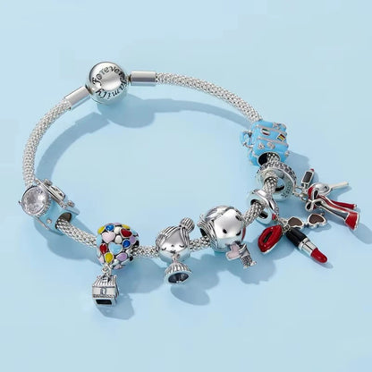 WOSTU breloque 100% authentique 925 en argent Sterling
