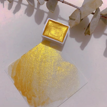 Ensemble de pigments d'interconnexion nacrés monochromes, fournitures d'art et de peinture, peinture à ongles, pigment décoratif solide, 2ml, 36 documents