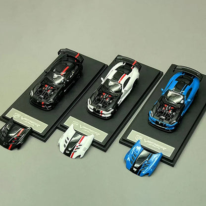 Hone – modèle de voiture de Simulation en alliage moulé sous pression, échelle 1:64, Viper MK3 ACR, classiques, Souvenir pour adultes, cadeau, loisirs et jouets