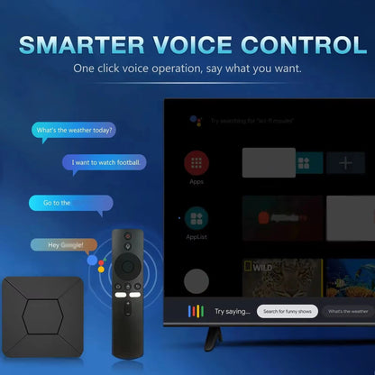 Smart TV Box 4G 5G WIFI BT5.0 Android 10.0 TV BOX Media Player Q5 Allwinner H313 HD 4K Set Top Box Voice Remote
