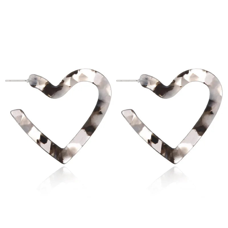 Boucles d'Oreilles promenales en Forme de Losange pour Femme, Bijou en Acrylique,
