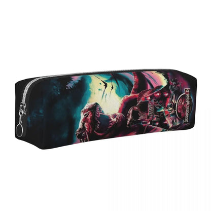 Jurassic World – trousses à crayons avec Logo dinosaure,