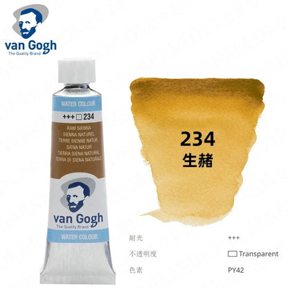 Talens Van Gogh – peinture aquarelle, Tube de 10ml,