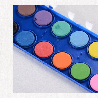 Ensemble de peinture à l'aquarelle, ensemble d'artiste, Kit de peinture pour étudiants débutants, fournitures de couleur à l'eau