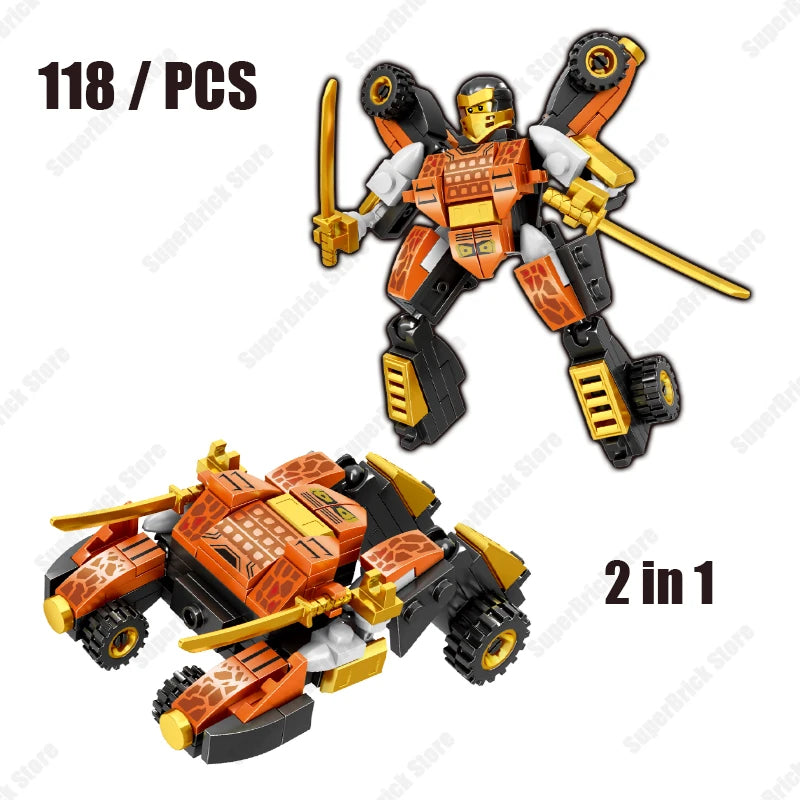 Nouveau Ninja Legacy Kai Jay Zane Lloyd moteur moto blocs de construction briques Mech Robot classique film modèle jouets pour enfants cadeaux