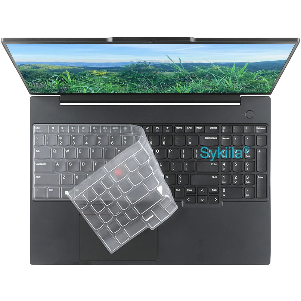 Housse de clavier pour Lenovo ThinkPad 15 T15 E15 L15 P15 P15s P15v T15g T15p P1 Gen 4 3 2, étui de protection en Silicone 15.6