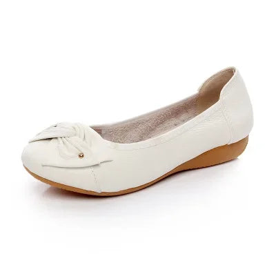 TIMETANG grande taille 34-43 femmes en cuir véritable chaussures plates femme chaussures de travail nouvelle mode femme décontracté unique chaussures femmes appartements