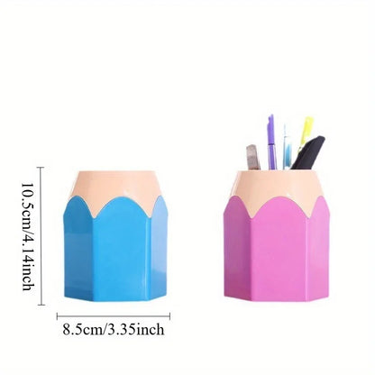 Porte-stylos en forme de crayon 5 pièces