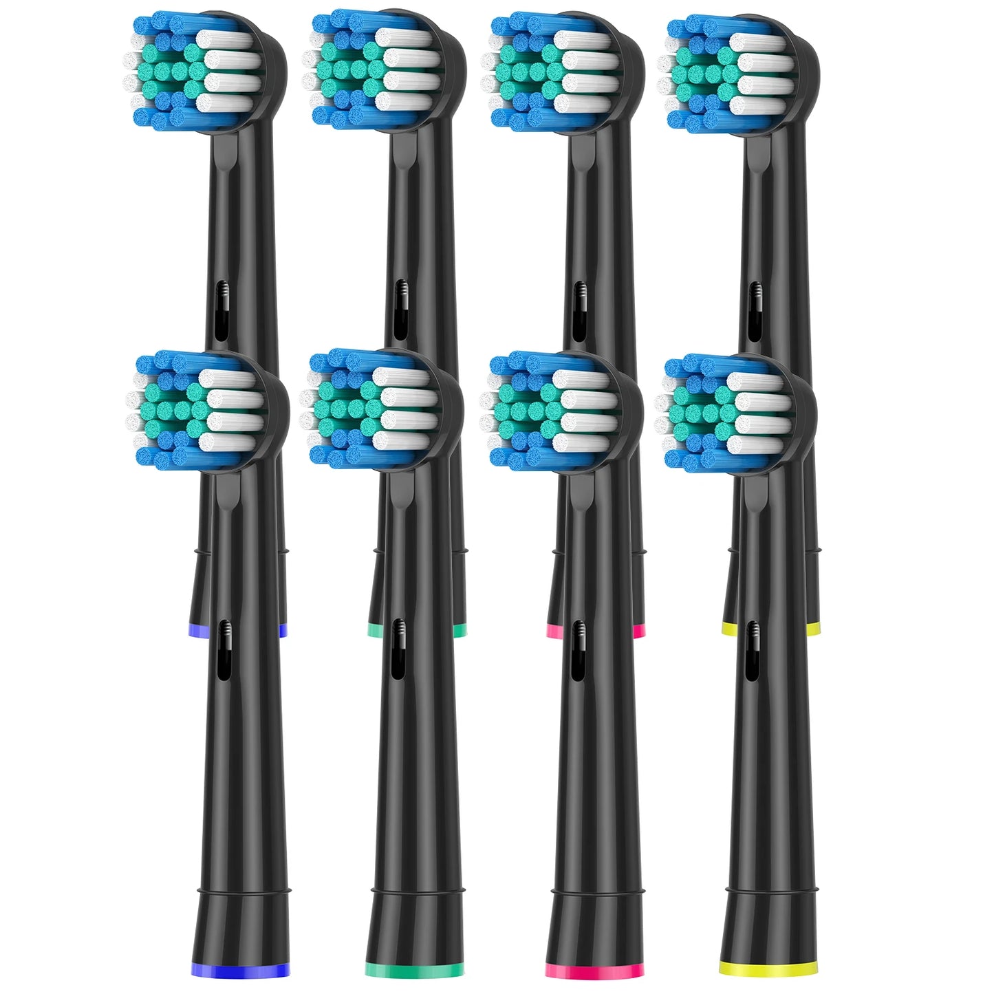 Tête de brosse à dents Compatible avec la brosse à dents électrique Oral b Braun, têtes de brosse de remplacement de précision pour Pro Smart Genius, Effici