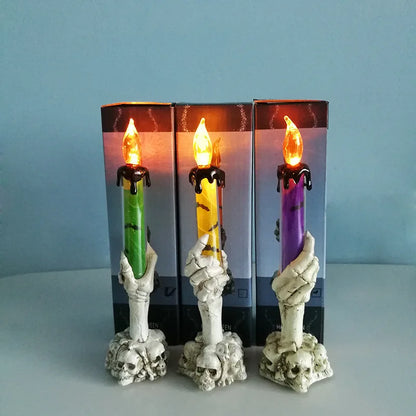 Lumière LED Mains Fantômes Sons pour Halloween, Accessoires d'Horreur pour Maison Hantée, Fournitures de Décoration pour ixJoyeuse