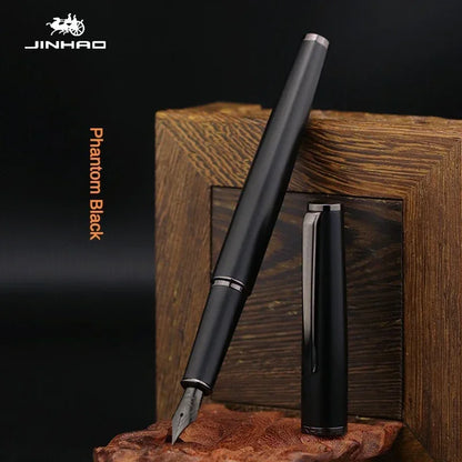 JINHAO 95-Stylo plume en métal, design rétro, matériau métallique,