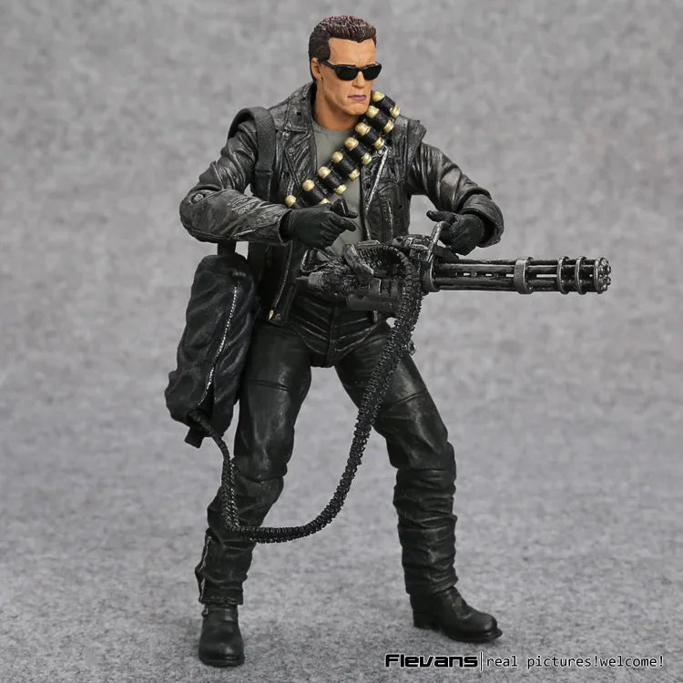 NECA Terminator 2: jour du jugement T-800 Arnold Schwarzenegger figurine en PVC modèle à collectionner jouet 7 "18 cm