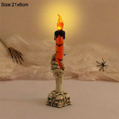 Lumière LED Mains Fantômes Sons pour Halloween, Accessoires d'Horreur pour Maison Hantée, Fournitures de Décoration pour ixJoyeuse