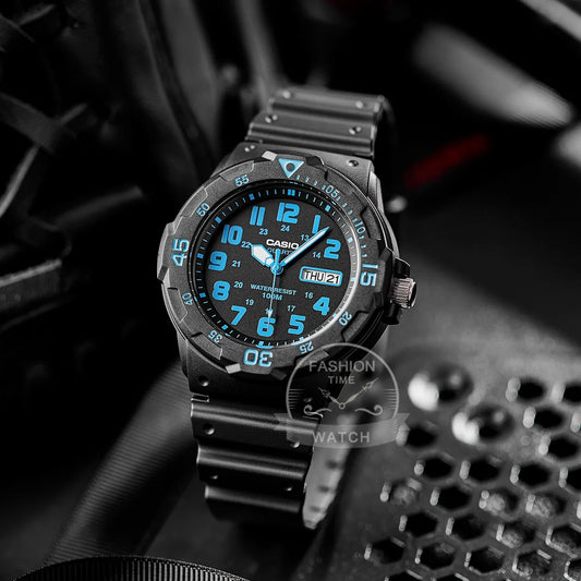 Casio montre homme montre de Plongée top marque luxe quartz 100m Étanche Lumineux