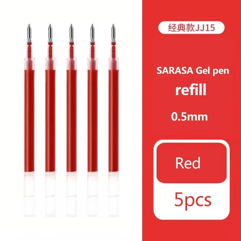 Stylos à encre Gel couleur zèbre JJ15  haute capacité rechargeable