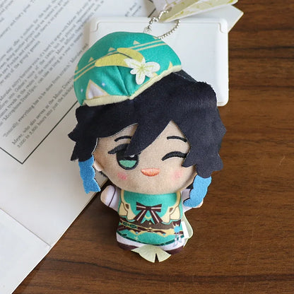 Porte-clés pendentif en peluche Impact Tartaglia, Zhong Li, Xiao, Albedo, Diluc, Kaeya, Venti, Ganyu, Lumine, AWindsor, 20 styles, 10cm