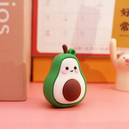 Taille-crayon 3D Animal marijuana ing mignon, écoliers, bibelot britannique en silicone plastique, couteau à stylo Kawaii pour enfants, papeterie