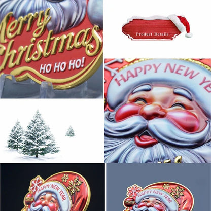 Aimants pour réfrigérateur, père Noël