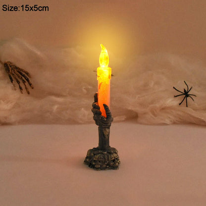 Lumière LED Mains Fantômes Sons pour Halloween, Accessoires d'Horreur pour Maison Hantée, Fournitures de Décoration pour ixJoyeuse