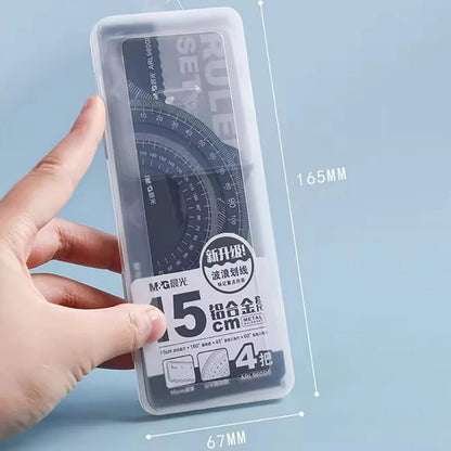 Ensemble de matériel de géométrie 4 en 1,