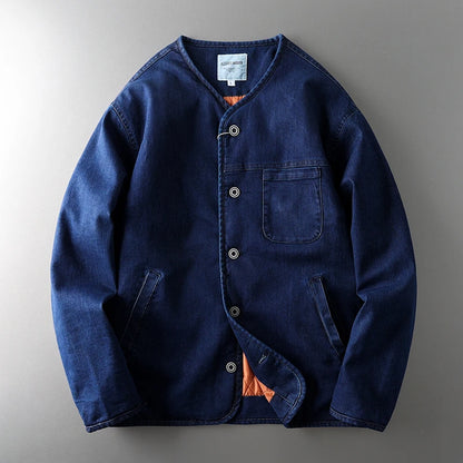 Américain rétro hommes Denim coton Jaet queue originale unique M coton vêtements Thiened décontracté Sle jeunesse ular