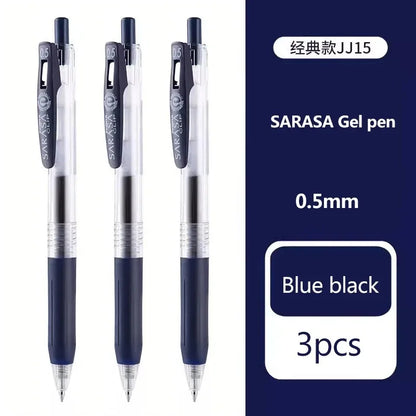 Stylos à encre Gel couleur zèbre JJ15  haute capacité rechargeable