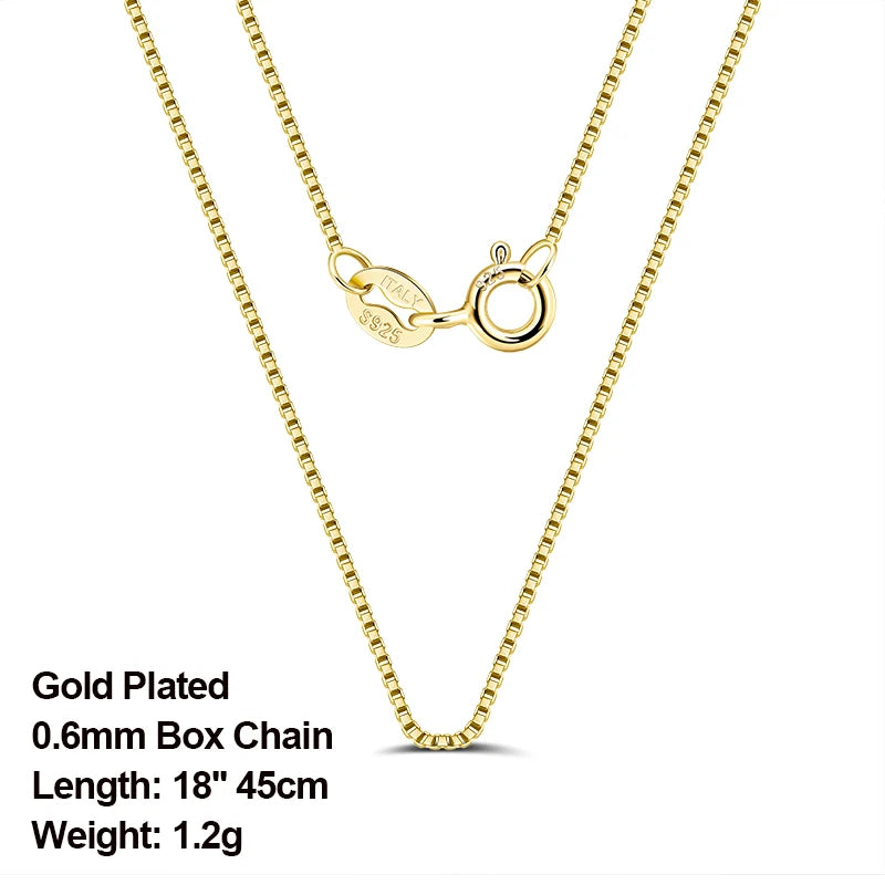 ORSA JEWELS véritable 925 collier en argent Sterling Figaro joint torique chaîne de cou torsadé serpent barre singapour boîte chaîne collier femmes 1