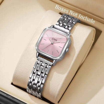 Mode carré femmes  montre-bracelet à Quartz  (sans boîte)