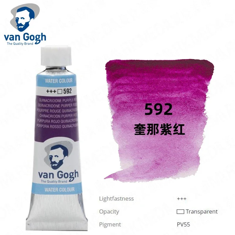 Talens Van Gogh – peinture aquarelle, Tube de 10ml,