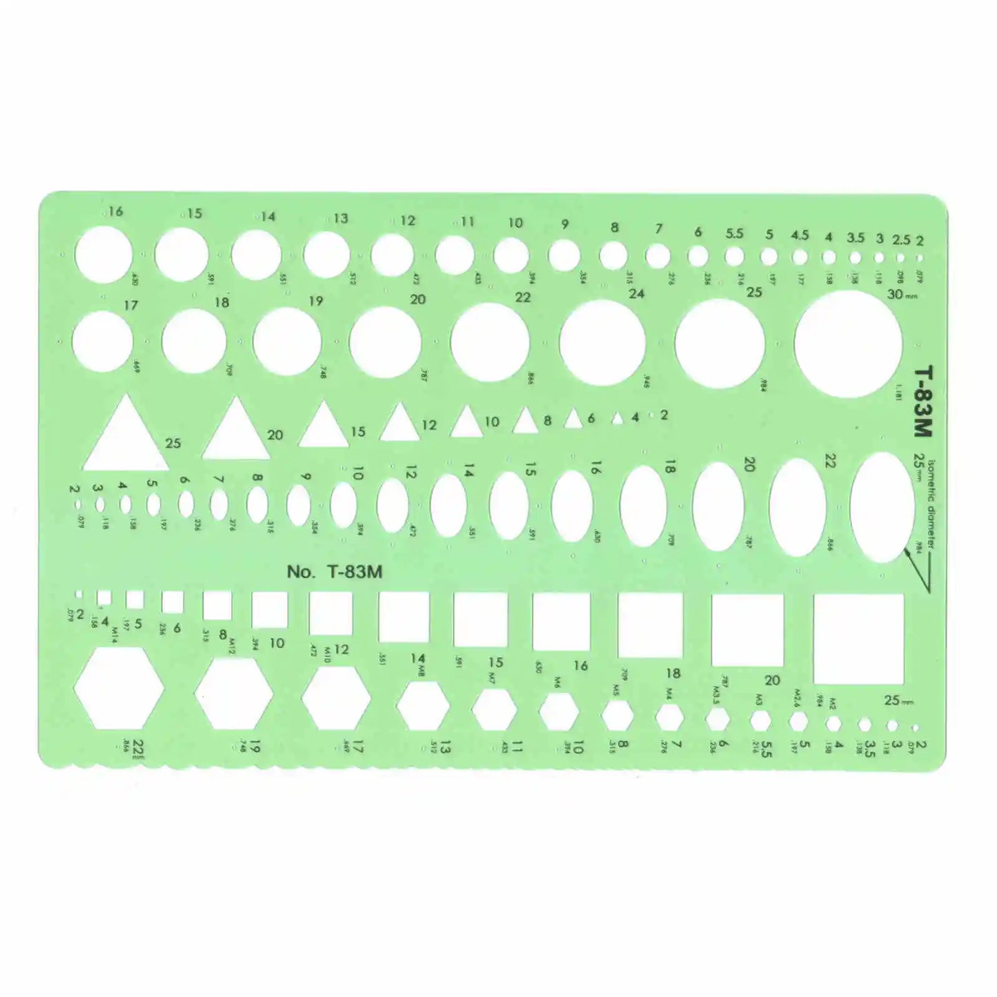 Kit de règle pochoirs