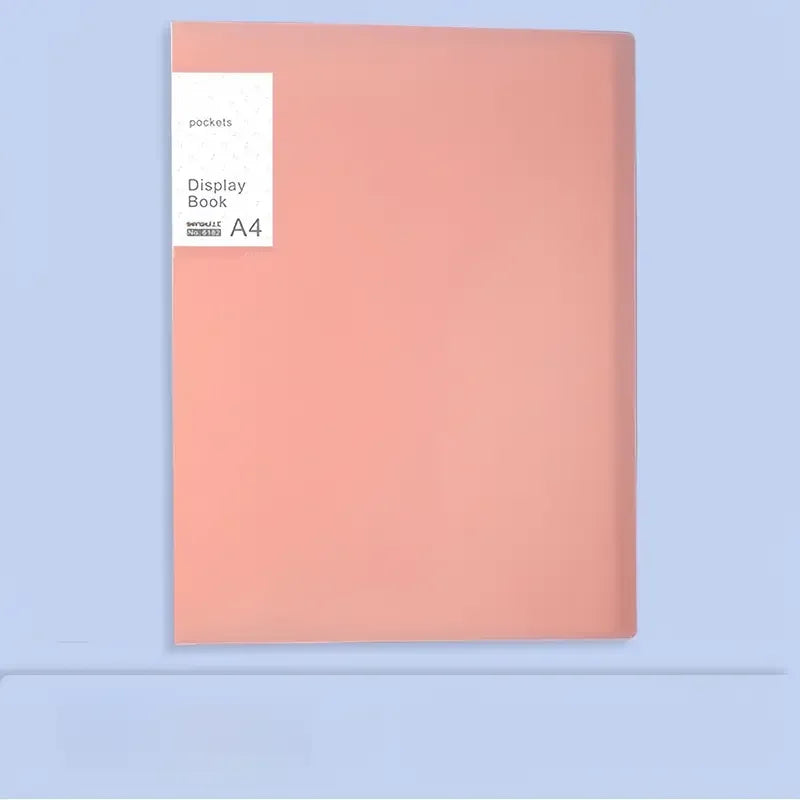 porte vue A4 avec matériau PP, 40 pochettes